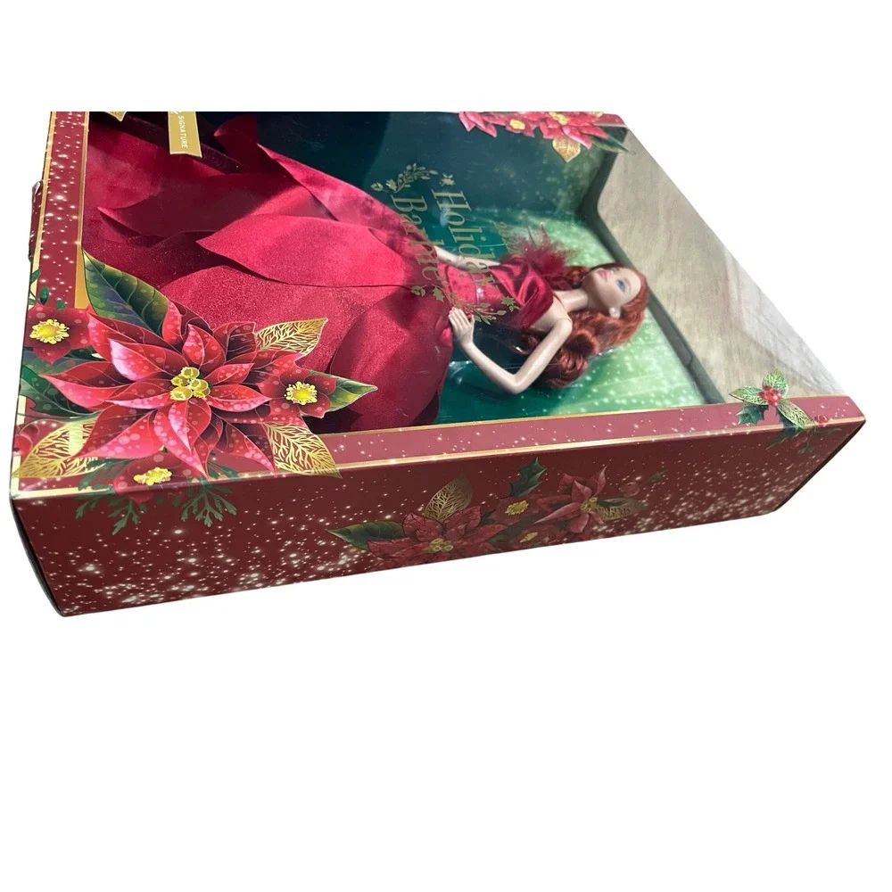 2022 Barbie Signature Holiday‎ Doll Red Hair Collectible New In Box